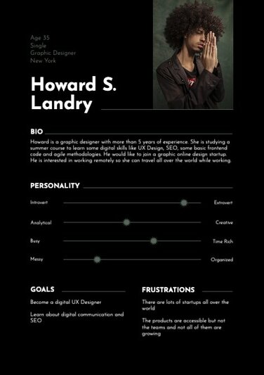 Edit a User Persona