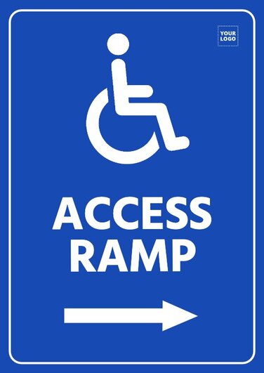 Edit signs for disabled