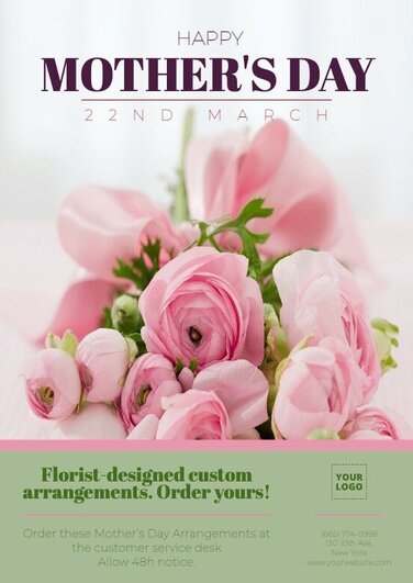 Edit a design for florists
