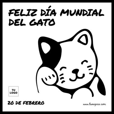 Editar una plantilla del Dia del Gato