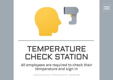 Edytuj znak kontroli temperatury