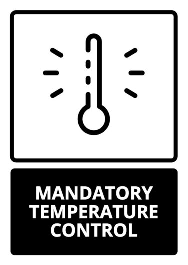 Edytuj znak kontroli temperatury