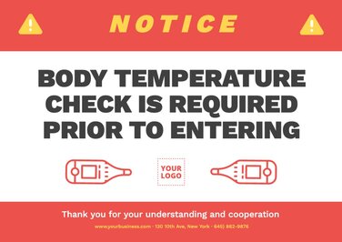 Modifier un panneau de vérification de température