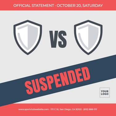 Edit an official statement template