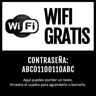 Carteles Wifi Gratis Para Imprimir