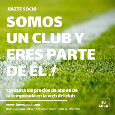Editar una plantilla de Hazte Socio