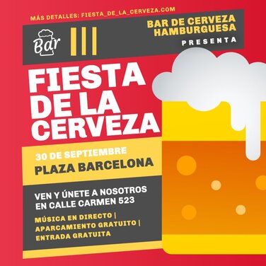 Edita una plantilla Happy Hour