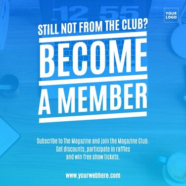 Edit a Become a Member template