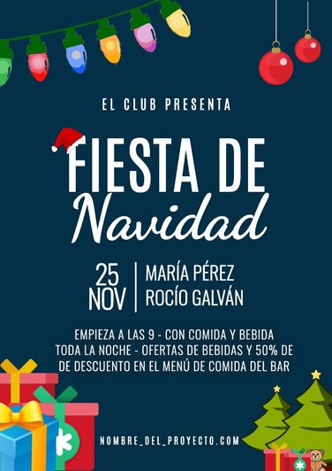 Crear diseños navideños