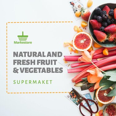 Edit grocery store poster