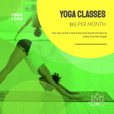 Edit a yoga or pilates template