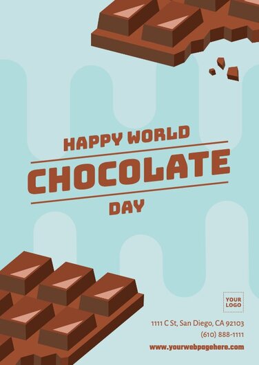 Edit a Chocolate Day template