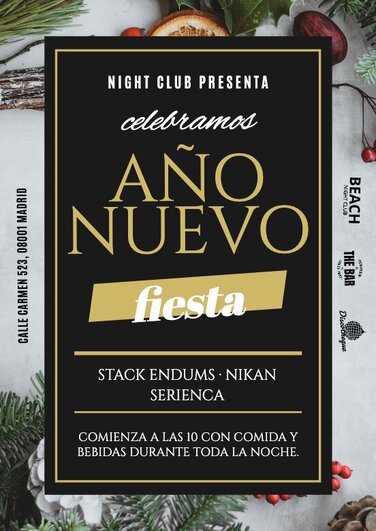 Flyers De Fiestas Editables Online