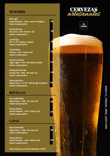 Plantillas Personalizables Online Para Cartas De Cervezas plantillas-personalizables-online-para-cartas-de-cervezas