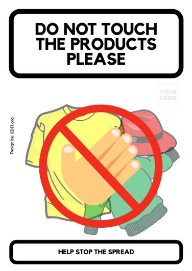 Bearbeite ein Brandschutz Poster