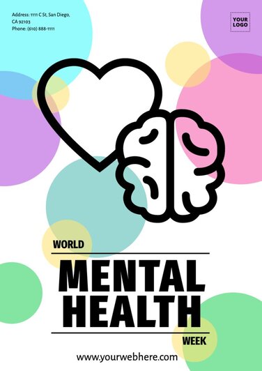 Edit a Mental Health poster