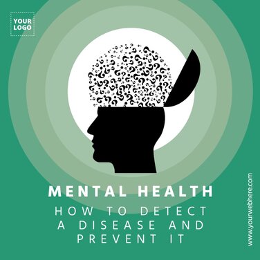 Edit a Mental Health poster