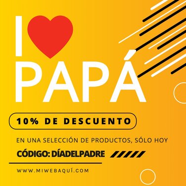 Edita tu promo del Día del Padre