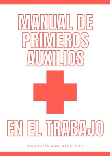 Carteles De Primeros Auxilios Para Editar Imprimibles 0940