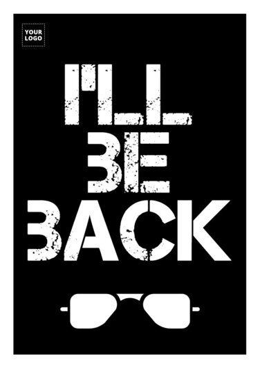 Edit a design of I'll Be Back