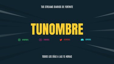 Edita un banner de Twitch