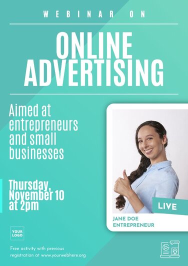 Edit a webinar template