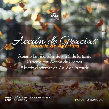 Editar mi horario comercial