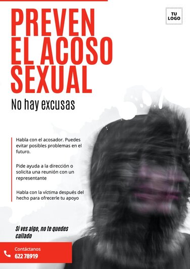 Edita un cartel en contra del acoso