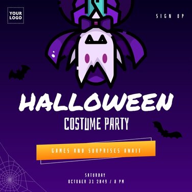 Edit a Halloween template