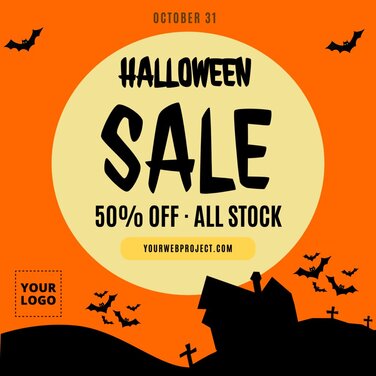 Edit a Halloween template