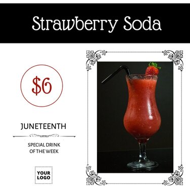 Edit a Juneteenth template
