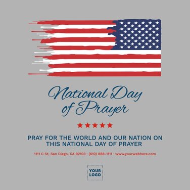 Edit a National Day of Prayer design