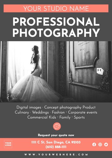 Editar um projeto para fotógrafos