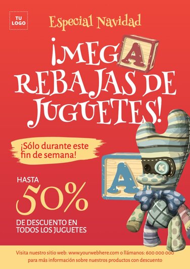 Edita un diseño para jugueterías