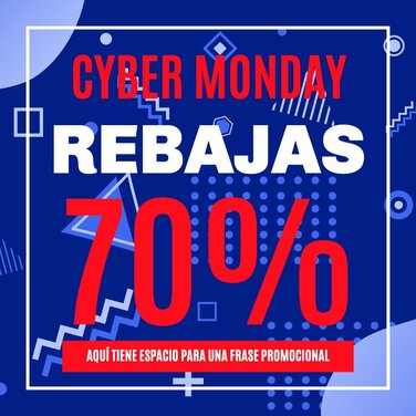 Personaliza tu banner para Cyber Monday