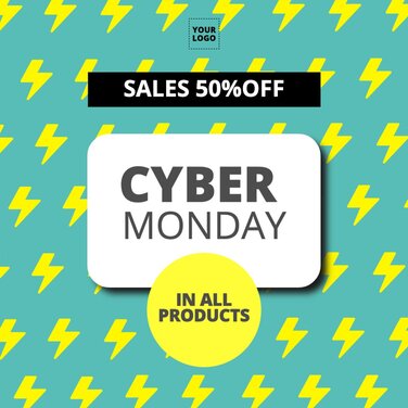 Customize your Cyber Monday banner