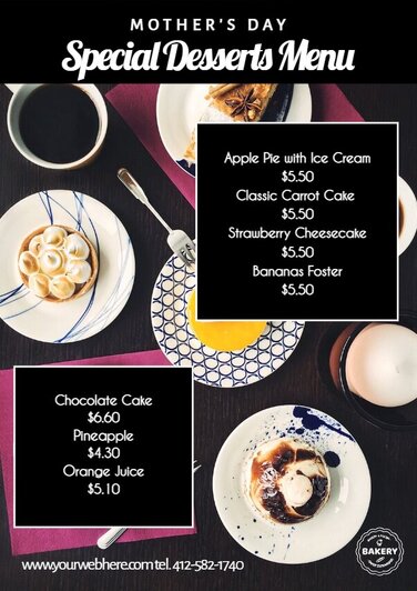 Create a bakery design