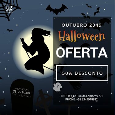 Editar um modelo para Halloween
