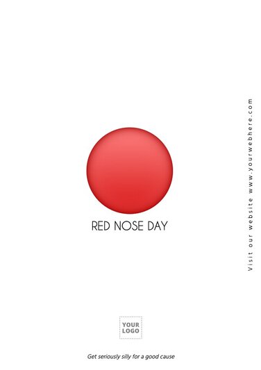 Edit a design for Red Nose Day