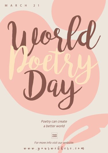 Edit a Poetry Day design
