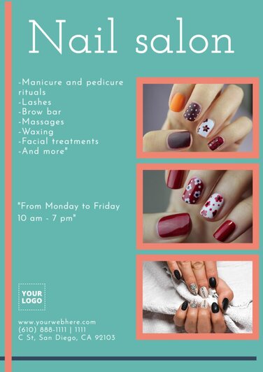 Pin on Nail saloon