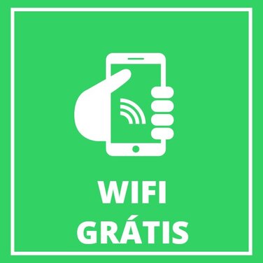Criar meu cartaz de Wifi