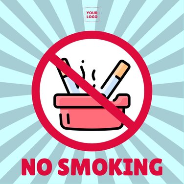 Bearbeite eine „Rauchen verboten“-Vorlage