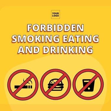 Bearbeite eine „Rauchen verboten“-Vorlage