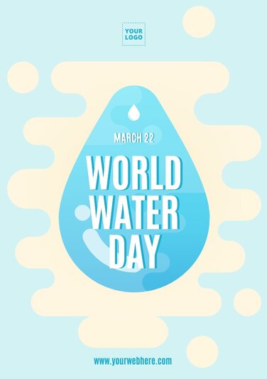 Edit a World Water Day design