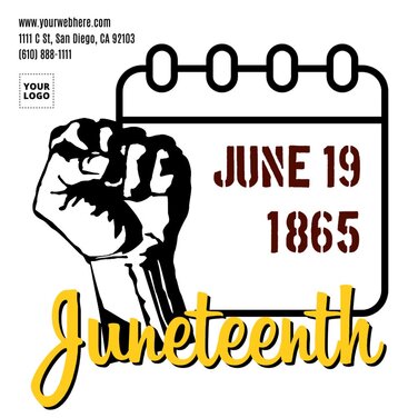 Free Juneteenth Day Flyer Templates