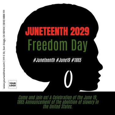 Free Juneteenth Day Flyer Templates