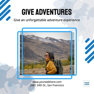 Edit an adventure activity template