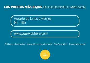 Editar una plantilla para imprentas