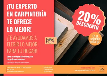 Edita un diseño para carpinteros